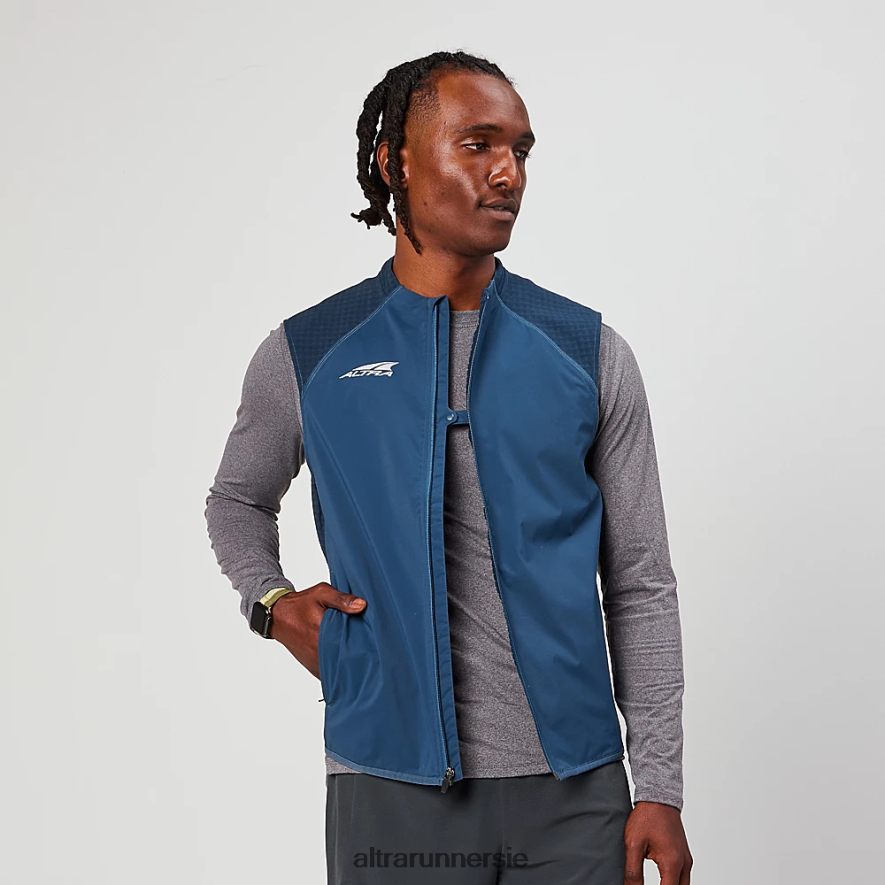 Altra ZZJJLB334 TRAIL WIND VEST Men Jackets & Vests Navy - Click Image to Close