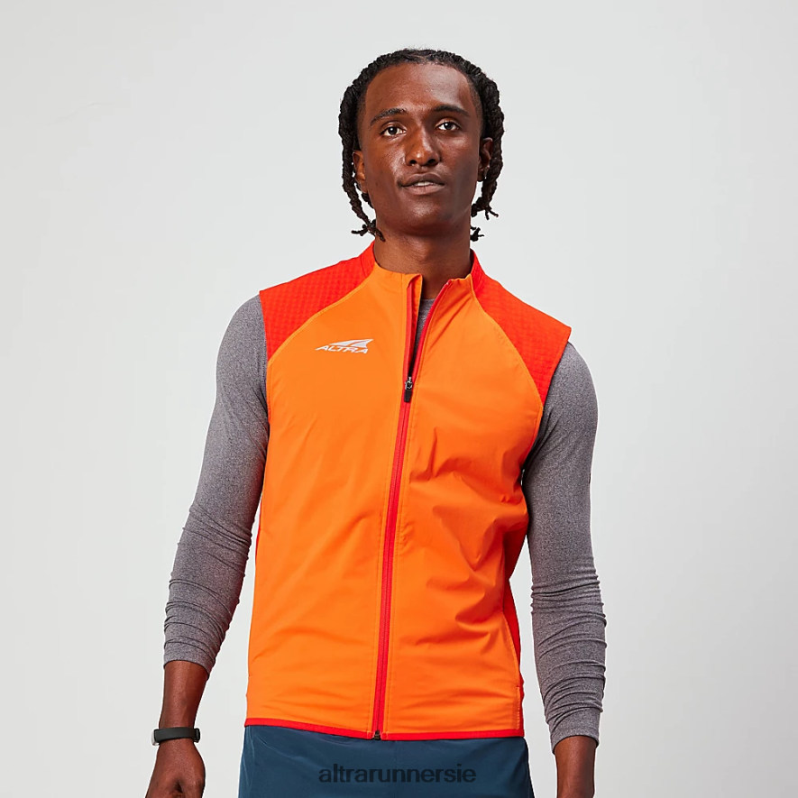 Altra ZZJJLB335 TRAIL WIND VEST Men Jackets & Vests Red - Click Image to Close