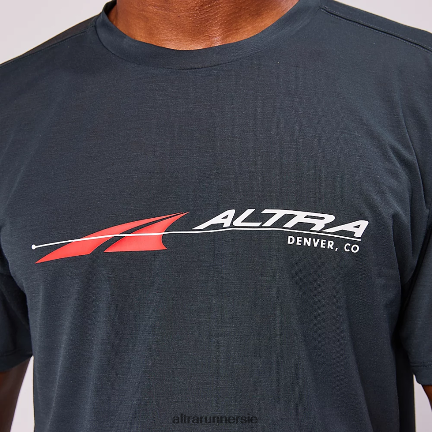 Altra ZZJJLB301 EVERYDAY PERFORMANCE SHORT SLEEVE Men Tops Black