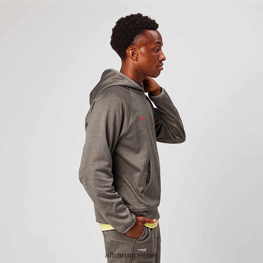 Altra ZZJJLB315 RUN WITHOUT RULES HOODIE Men Tops Gray