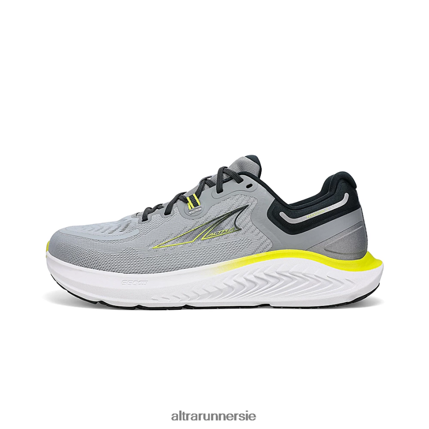 Altra ZZJJLB244 PARADIGM 7 Men Road Shoes Gray/Lime