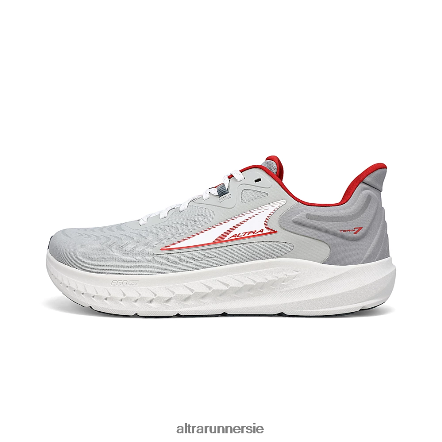 Altra ZZJJLB250 TORIN 7 Men Road Shoes Gray/Red - Click Image to Close