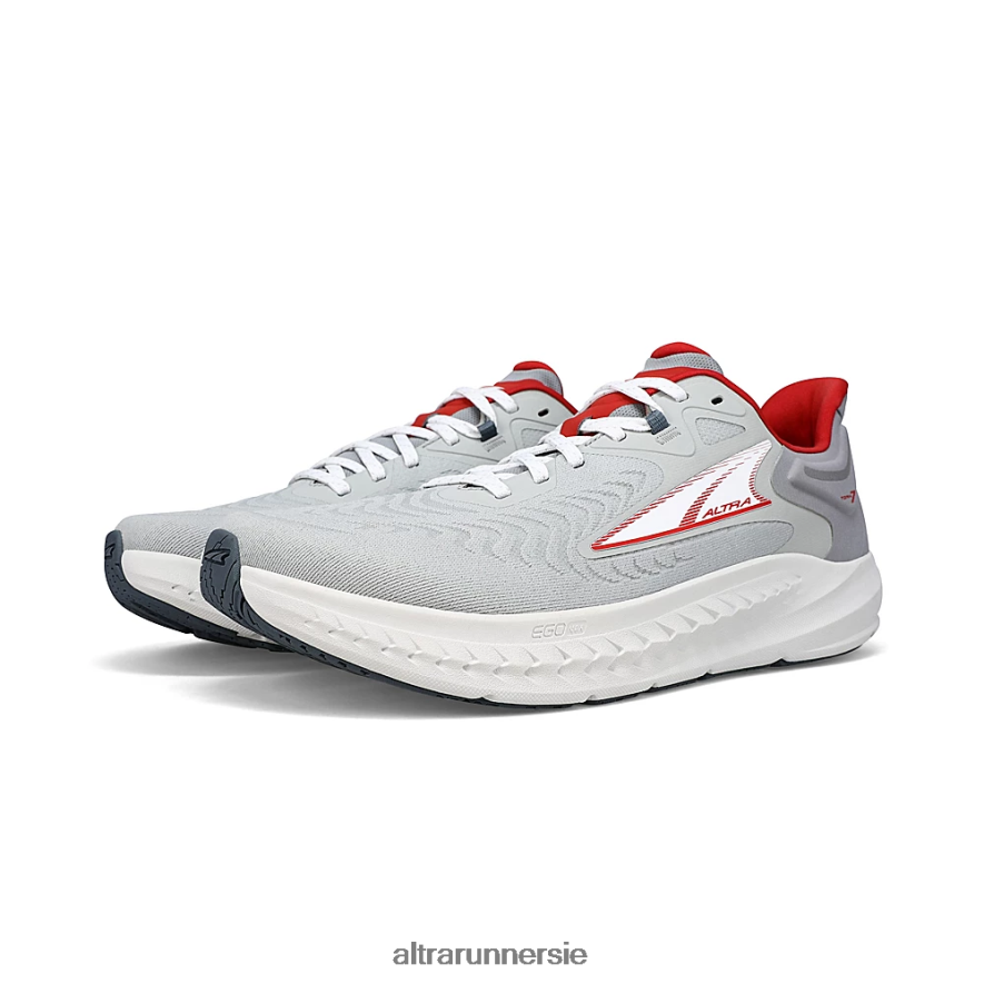 Altra ZZJJLB250 TORIN 7 Men Road Shoes Gray/Red