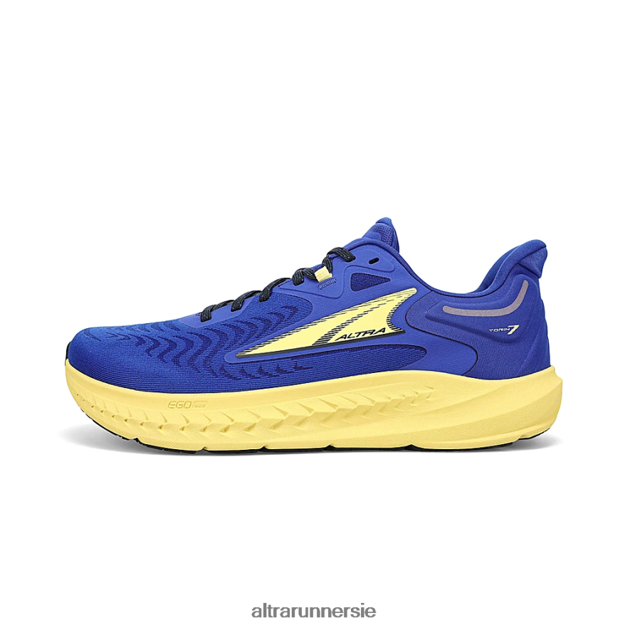 Altra ZZJJLB251 TORIN 7 Men Road Shoes Blue/Yellow - Click Image to Close