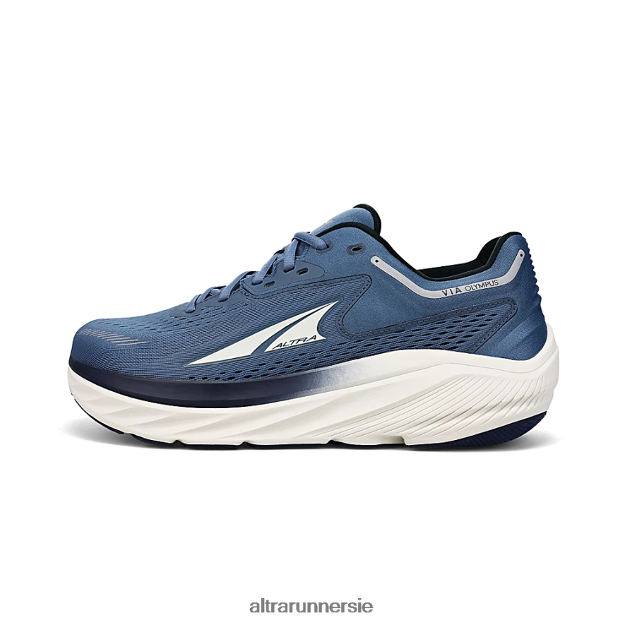 Altra ZZJJLB253 VIA OLYMPUS Men Road Shoes Mineral Blue - Click Image to Close