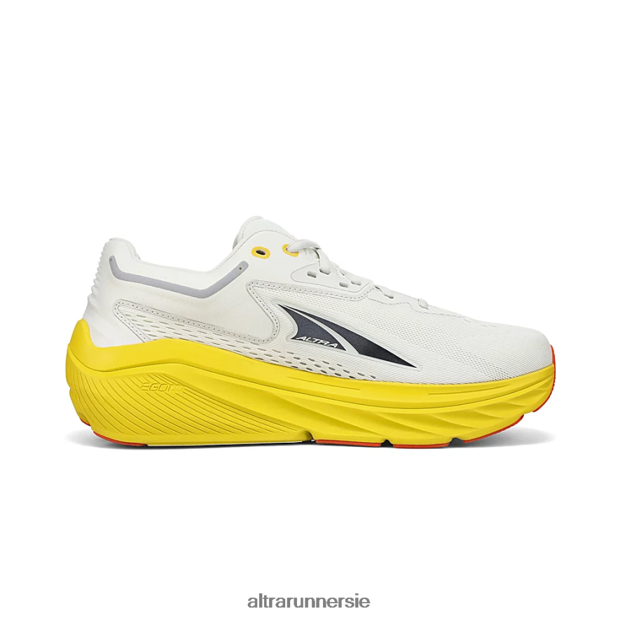 Altra ZZJJLB254 VIA OLYMPUS Men Road Shoes Gray/Yellow