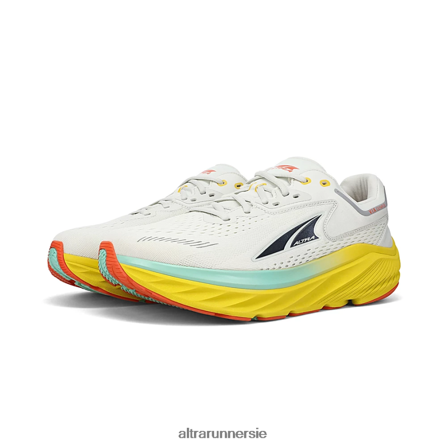 Altra ZZJJLB254 VIA OLYMPUS Men Road Shoes Gray/Yellow