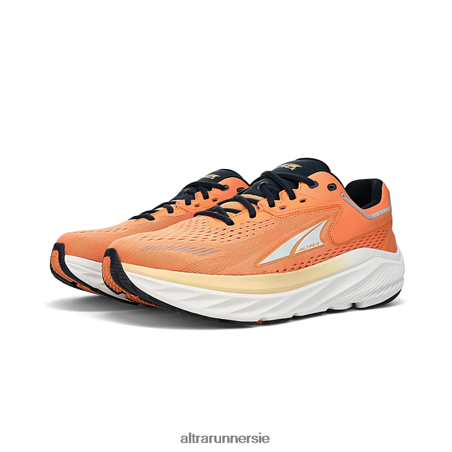 Altra ZZJJLB255 VIA OLYMPUS Men Road Shoes Black/Orange