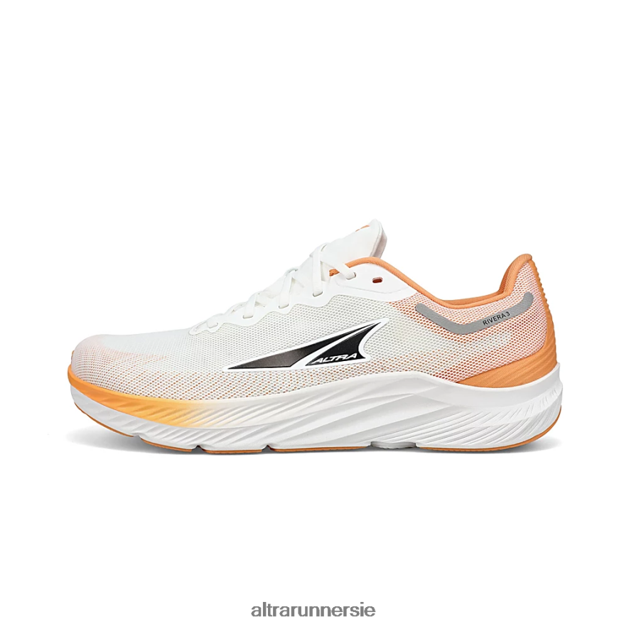 Altra ZZJJLB270 RIVERA 3 Men Road Shoes White/Orange - Click Image to Close