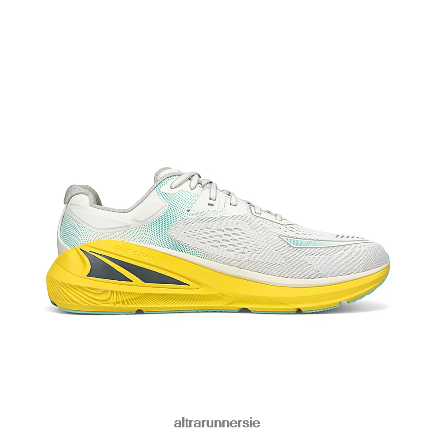 Altra ZZJJLB284 PARADIGM 6 Men Road Shoes Gray/Yellow