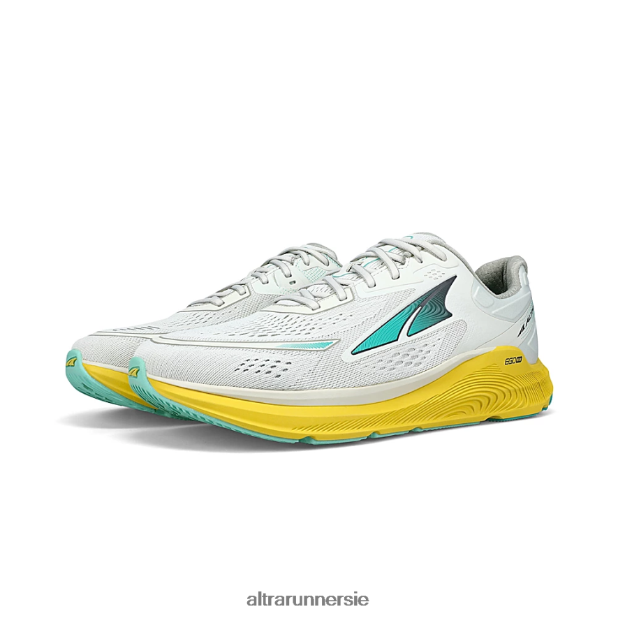 Altra ZZJJLB284 PARADIGM 6 Men Road Shoes Gray/Yellow