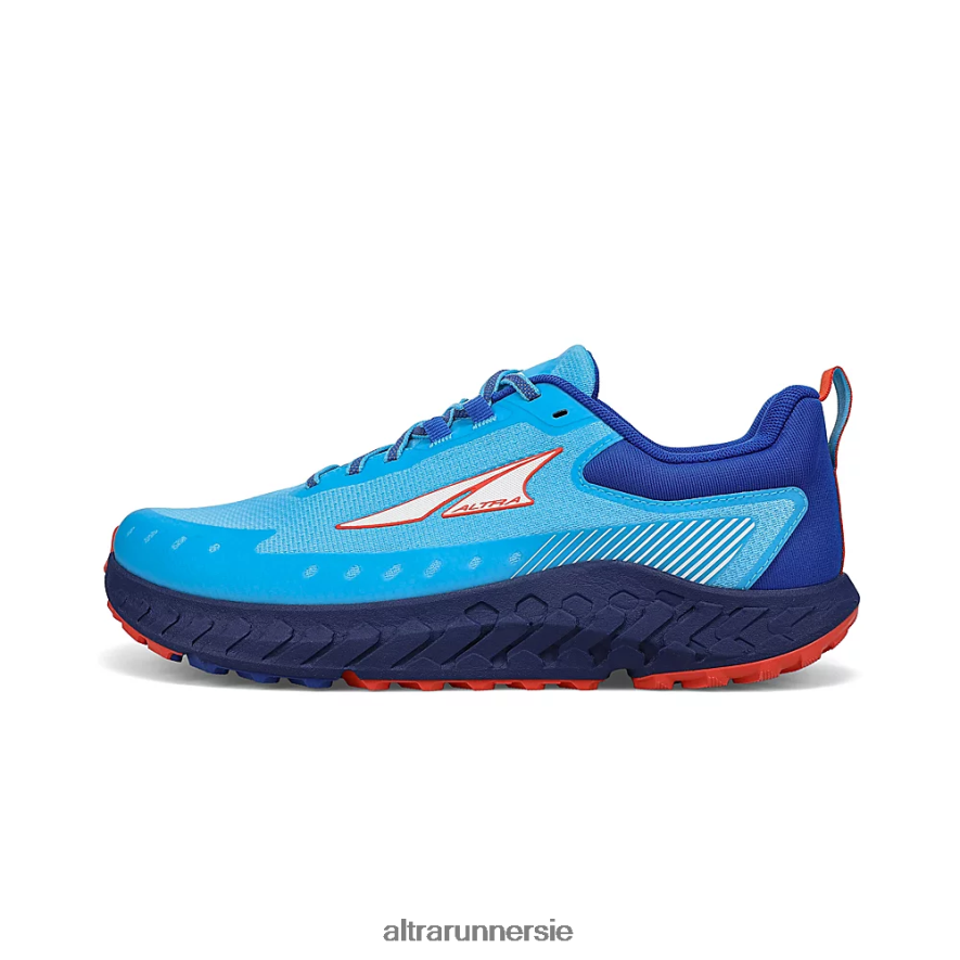 Altra ZZJJLB184 OUTROAD 2 Men Trail Shoes Neon/Blue - Click Image to Close