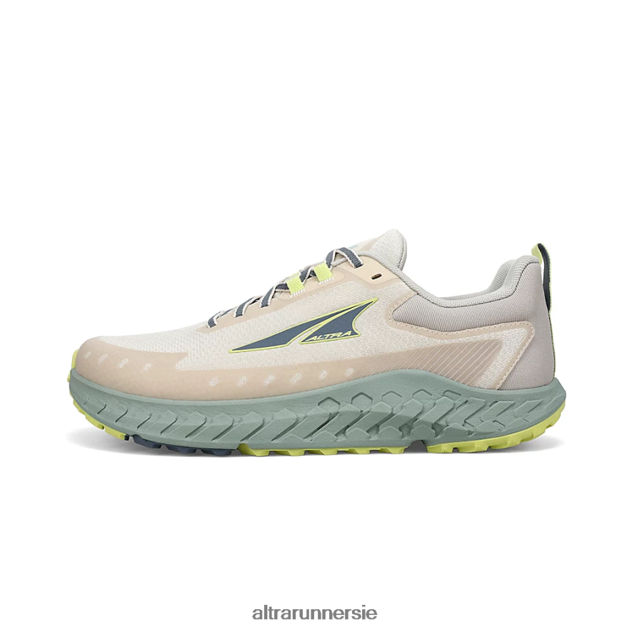 Altra ZZJJLB185 OUTROAD 2 Men Trail Shoes Gray/Green - Click Image to Close