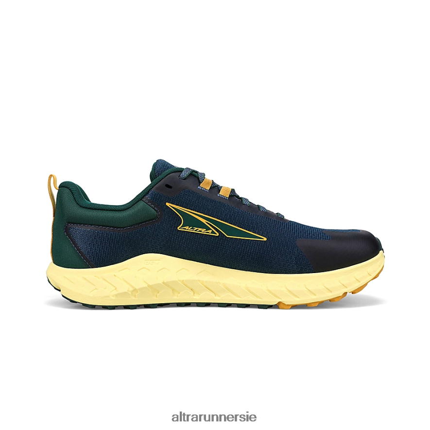 Altra ZZJJLB187 OUTROAD 2 Men Trail Shoes Blue/Yellow