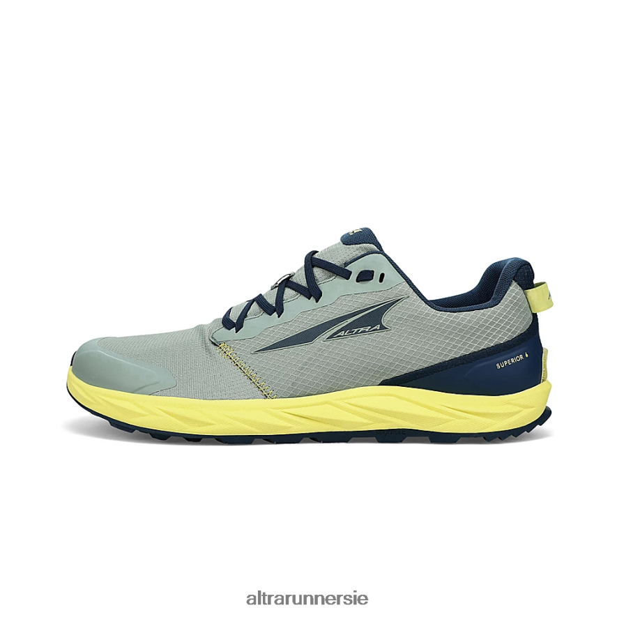 Altra ZZJJLB189 SUPERIOR 6 Men Trail Shoes Light Green - Click Image to Close