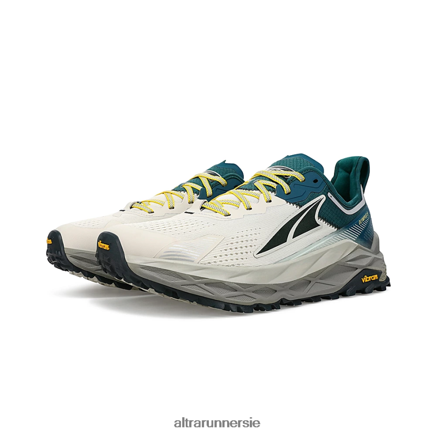 Altra ZZJJLB200 OLYMPUS 5 Men Trail Shoes Gray/Teal