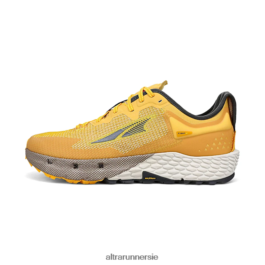 Altra ZZJJLB209 TIMP 4 Men Trail Shoes Gray/Yellow