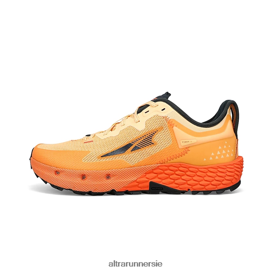 Altra ZZJJLB210 TIMP 4 Men Trail Shoes Orange/Black - Click Image to Close