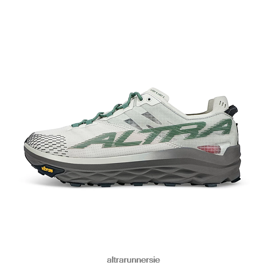 Altra ZZJJLB212 MONT BLANC Men Trail Shoes Gray/Green