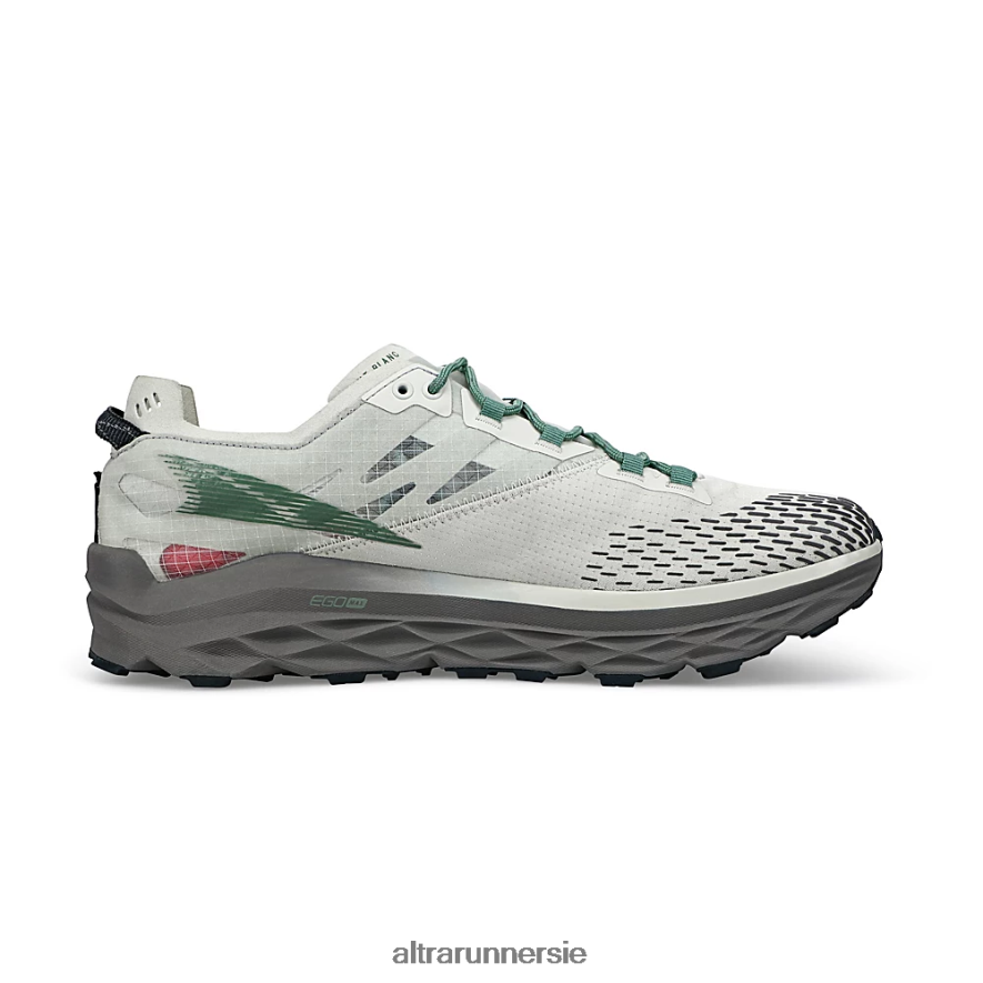 Altra ZZJJLB212 MONT BLANC Men Trail Shoes Gray/Green