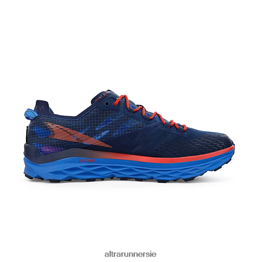 Altra ZZJJLB216 MONT BLANC Men Trail Shoes Blue/Red