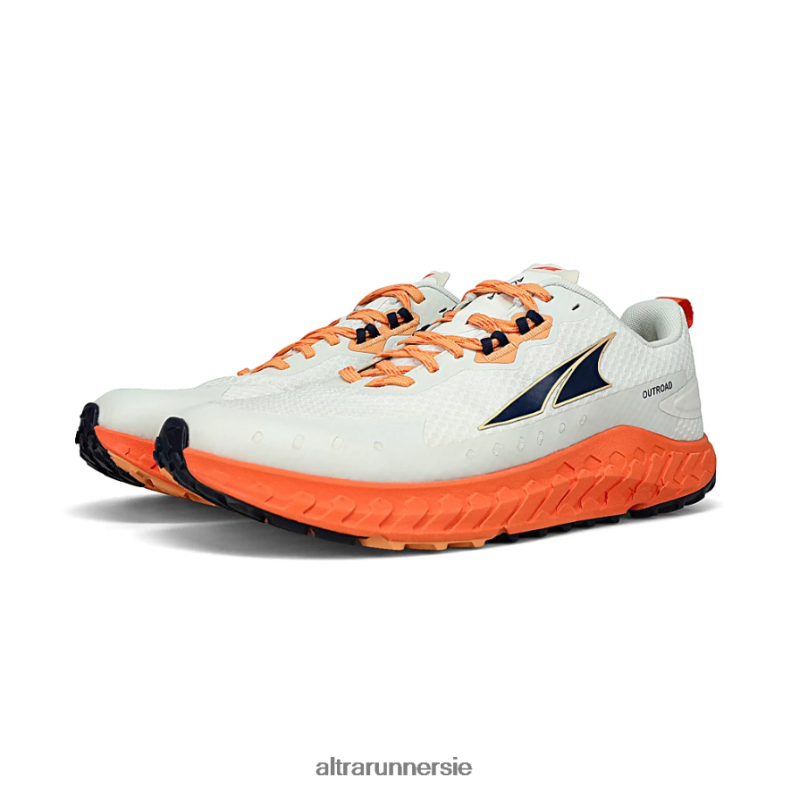 Altra ZZJJLB233 OUTROAD Men Trail Shoes White/Orange