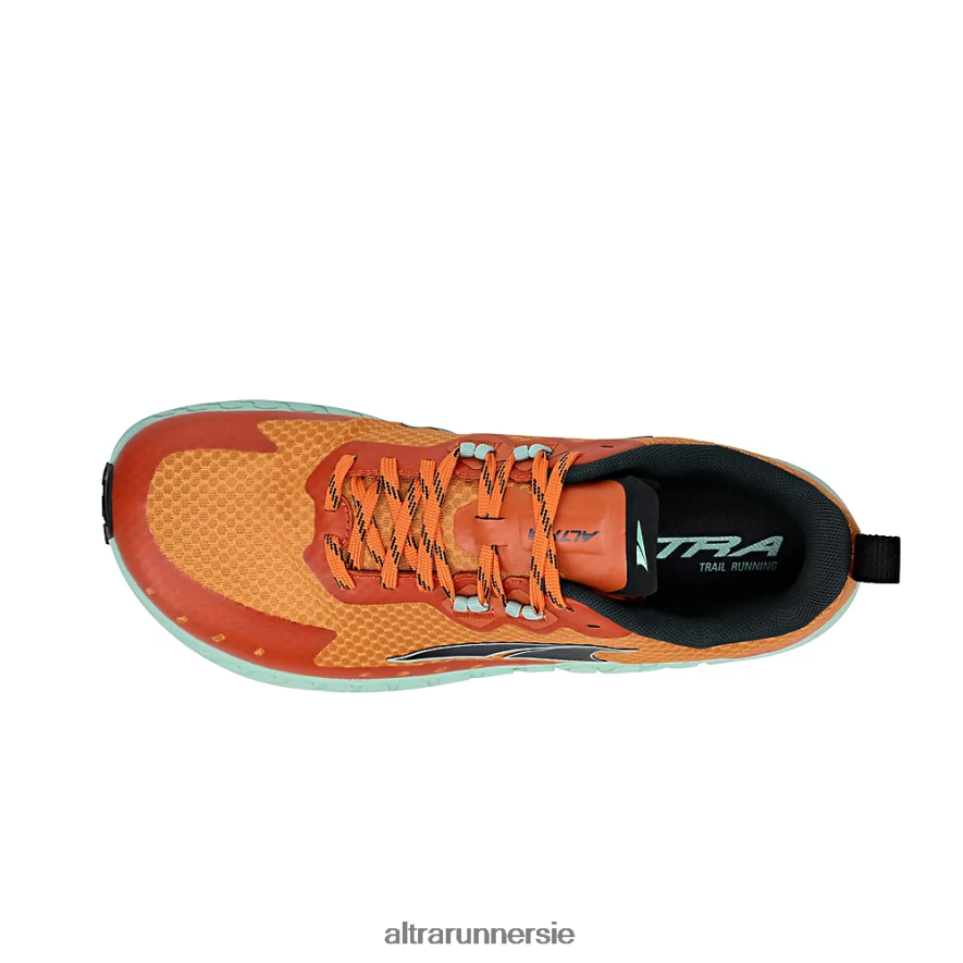 Altra ZZJJLB236 OUTROAD Men Trail Shoes Green/Orange