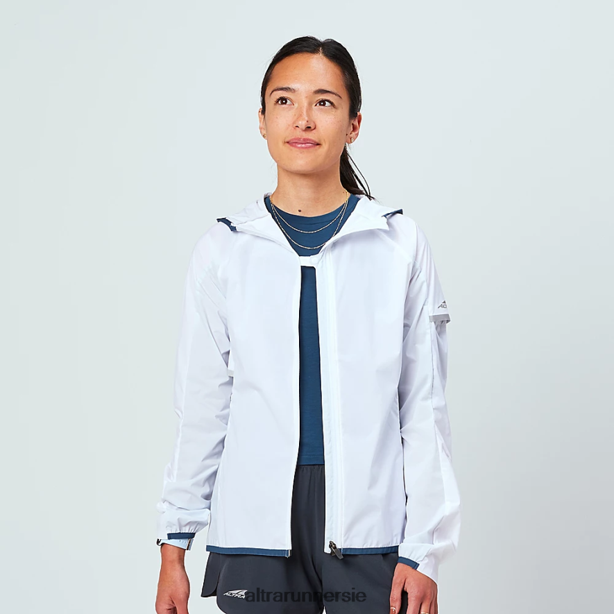 Altra ZZJJLB167 TRAIL WIND JACKET Women Jackets & Vests White - Click Image to Close