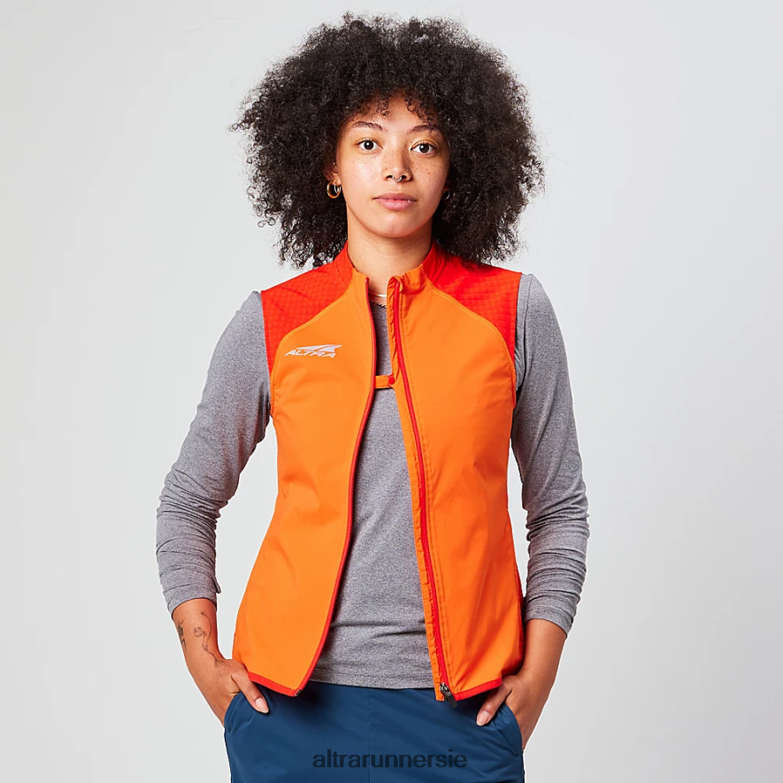 Altra ZZJJLB169 TRAIL WIND VEST Women Jackets & Vests Red - Click Image to Close