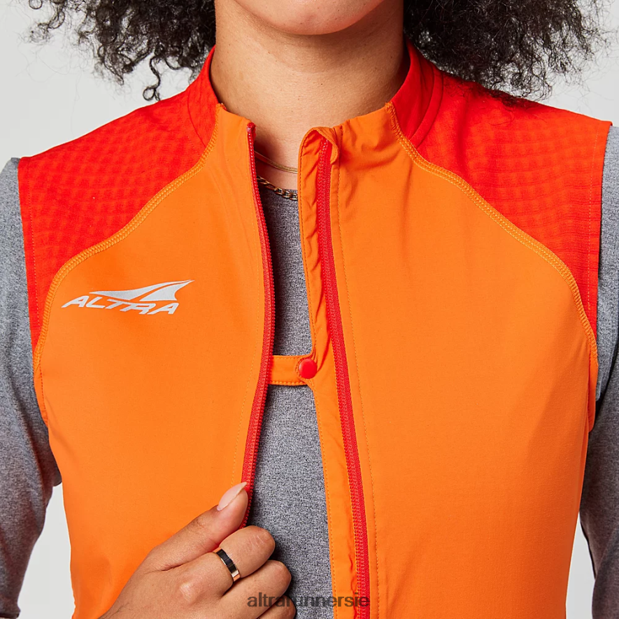 Altra ZZJJLB169 TRAIL WIND VEST Women Jackets & Vests Red