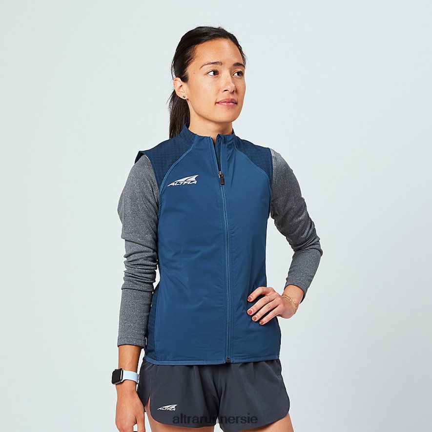 Altra ZZJJLB170 TRAIL WIND VEST Women Jackets & Vests Navy - Click Image to Close