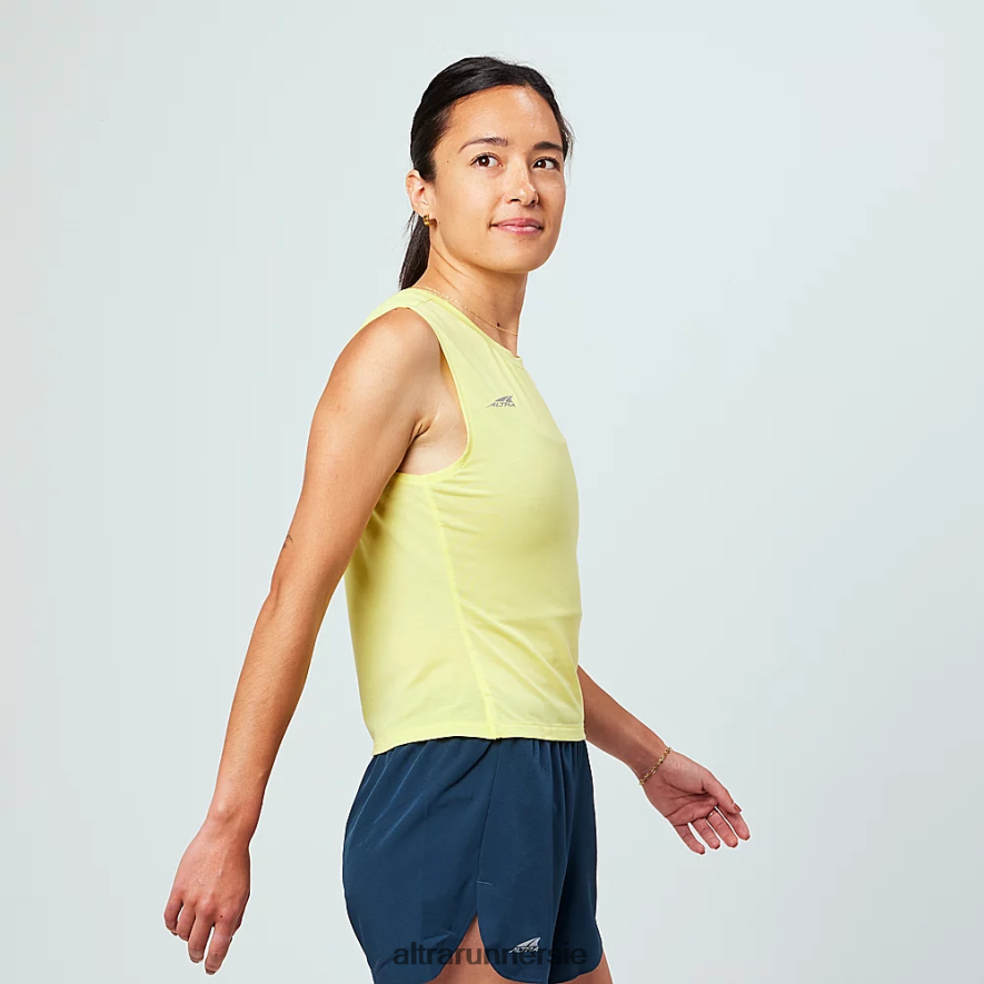 Altra ZZJJLB118 TRAIL TANK TOP Women Tops Yellow