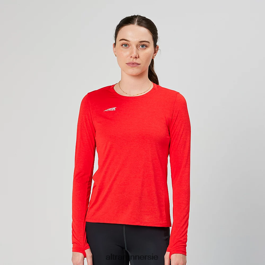 Altra ZZJJLB120 CORE LONG SLEEVE Women Tops Red