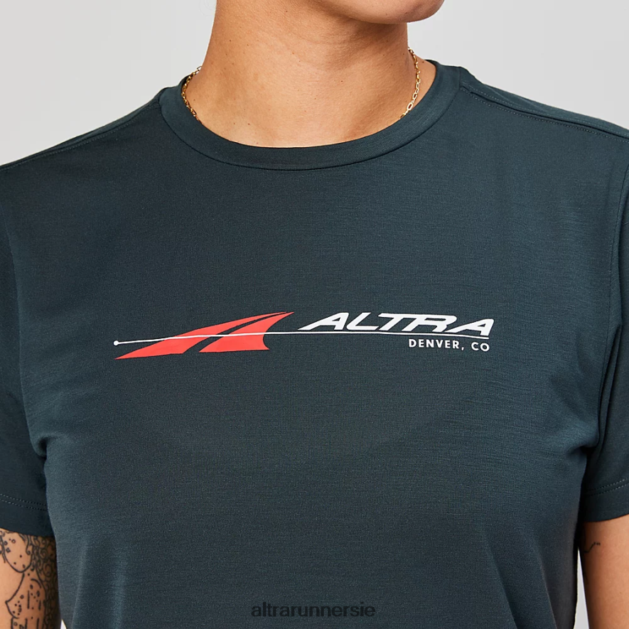 Altra ZZJJLB124 EVERYDAY PERFORMANCE SHORT SLEEVE Women Tops Black