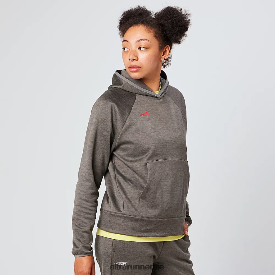 Altra ZZJJLB139 RUN WITHOUT RULES HOODIE Women Tops Gray