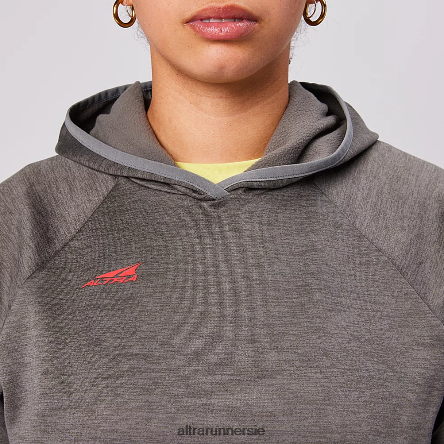 Altra ZZJJLB139 RUN WITHOUT RULES HOODIE Women Tops Gray