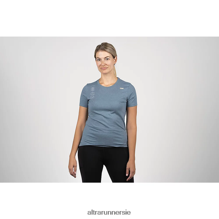 Altra ZZJJLB150 LEGEND SHORT SLEEVE Women Tops BLUE - Click Image to Close