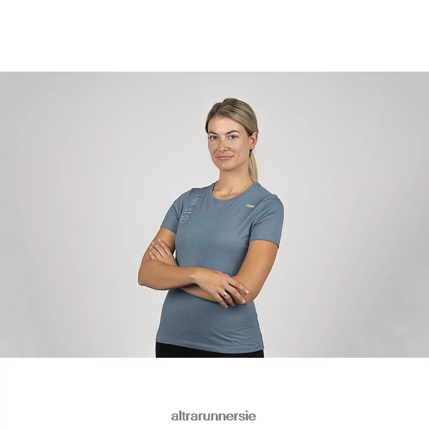 Altra ZZJJLB150 LEGEND SHORT SLEEVE Women Tops BLUE