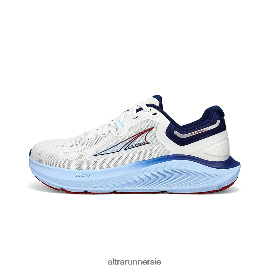 Altra ZZJJLB62 PARADIGM 7 Women Road Shoes White/Blue - Click Image to Close