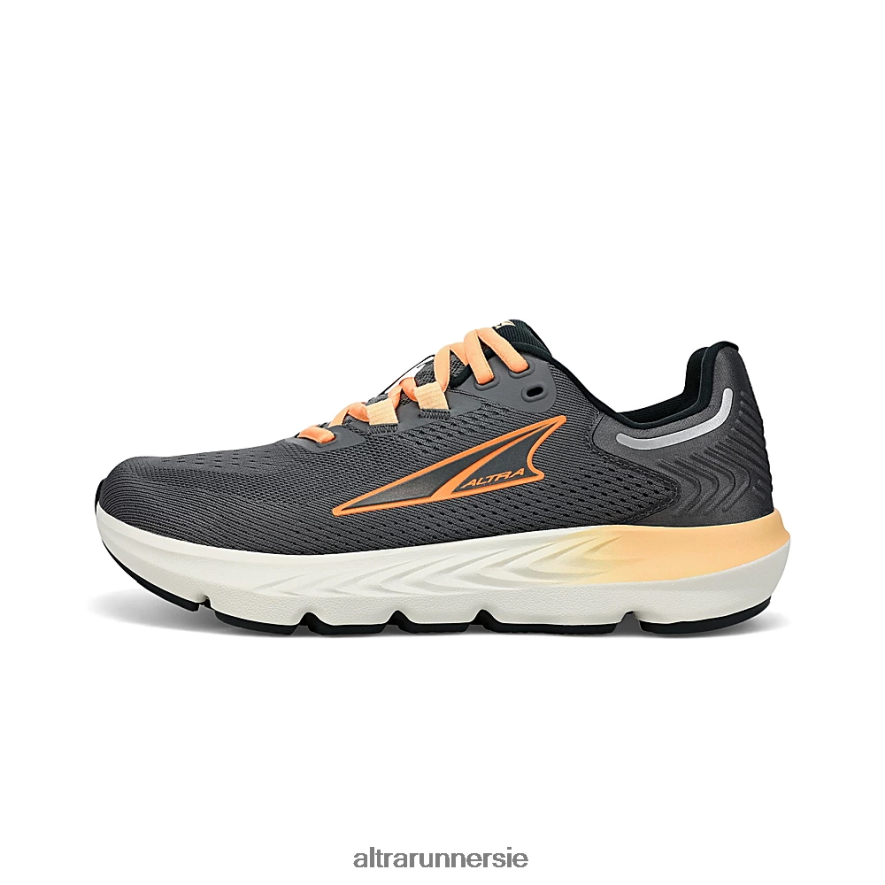 Altra ZZJJLB86 PROVISION 7 Women Road Shoes Gray/Orange - Click Image to Close