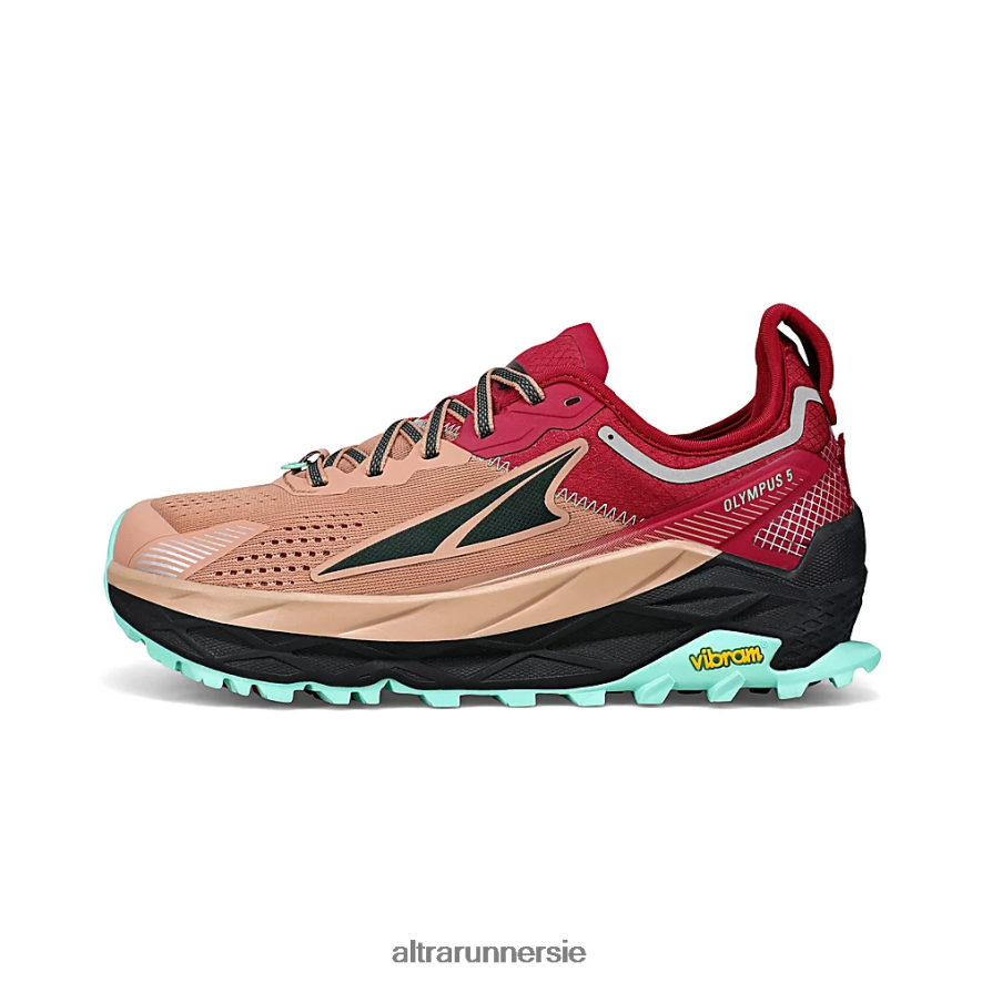 Altra ZZJJLB10 OLYMPUS 5 Women Trail Shoes Brown/Red