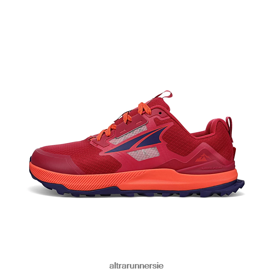 Altra ZZJJLB17 LONE PEAK 7 Women Trail Shoes Dark Red - Click Image to Close