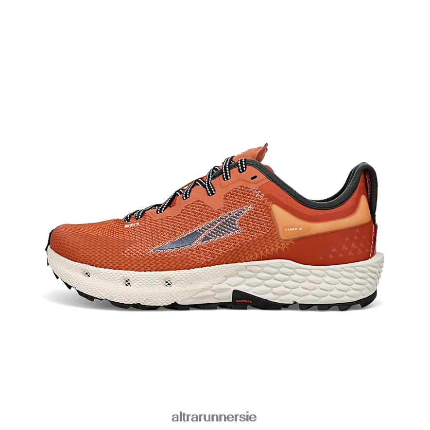 Altra ZZJJLB22 TIMP 4 Women Trail Shoes Red/Orange - Click Image to Close