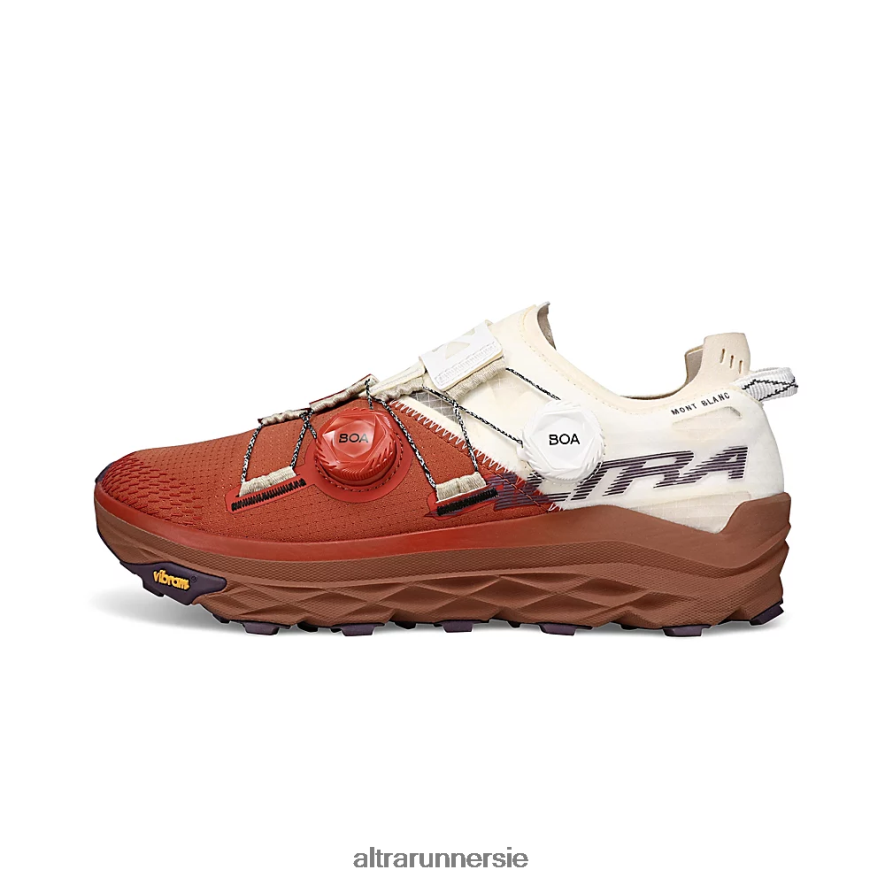 Altra ZZJJLB28 MONT BLANC BOA Women Trail Shoes Maroon Bells - Click Image to Close