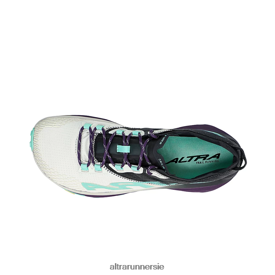 Altra ZZJJLB31 MONT BLANC Women Trail Shoes Black/Green