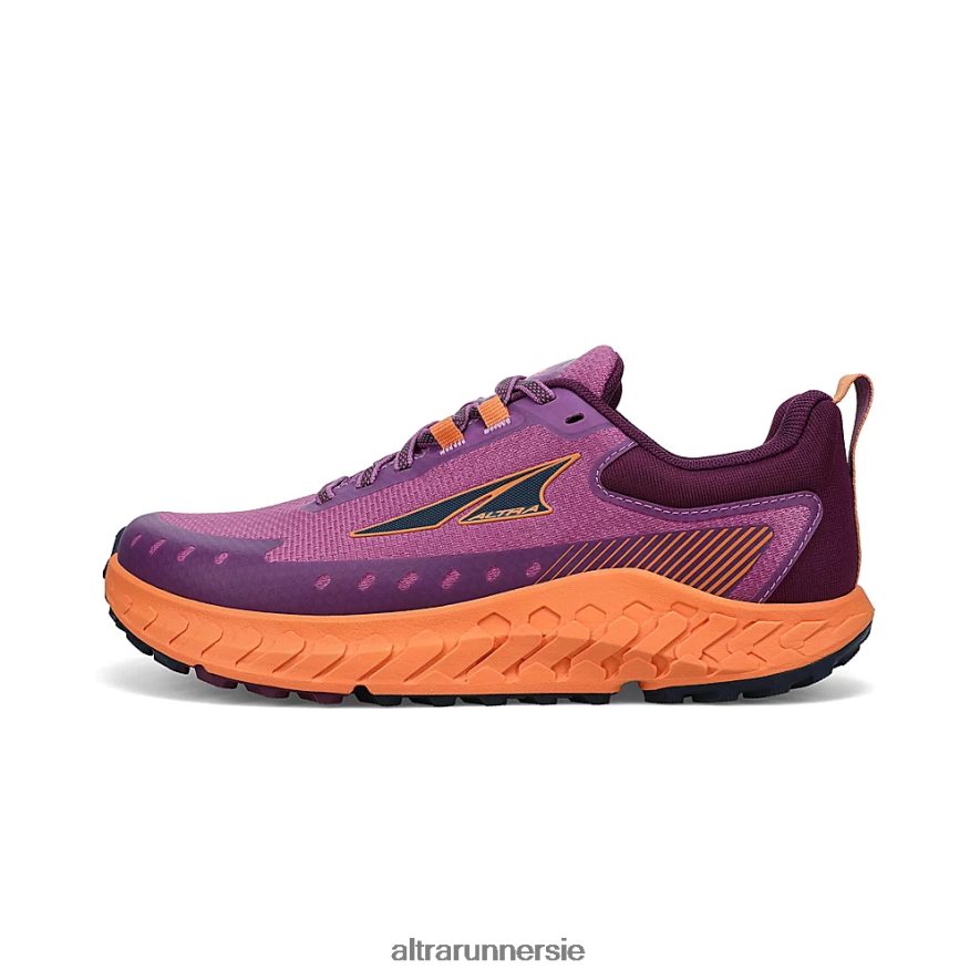 Altra ZZJJLB4 OUTROAD 2 Women Trail Shoes Purple/Orange - Click Image to Close