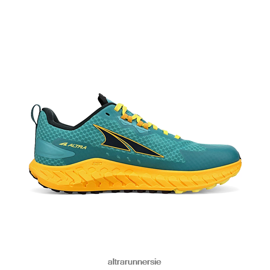 Altra ZZJJLB51 OUTROAD Women Trail Shoes Teal/Yellow