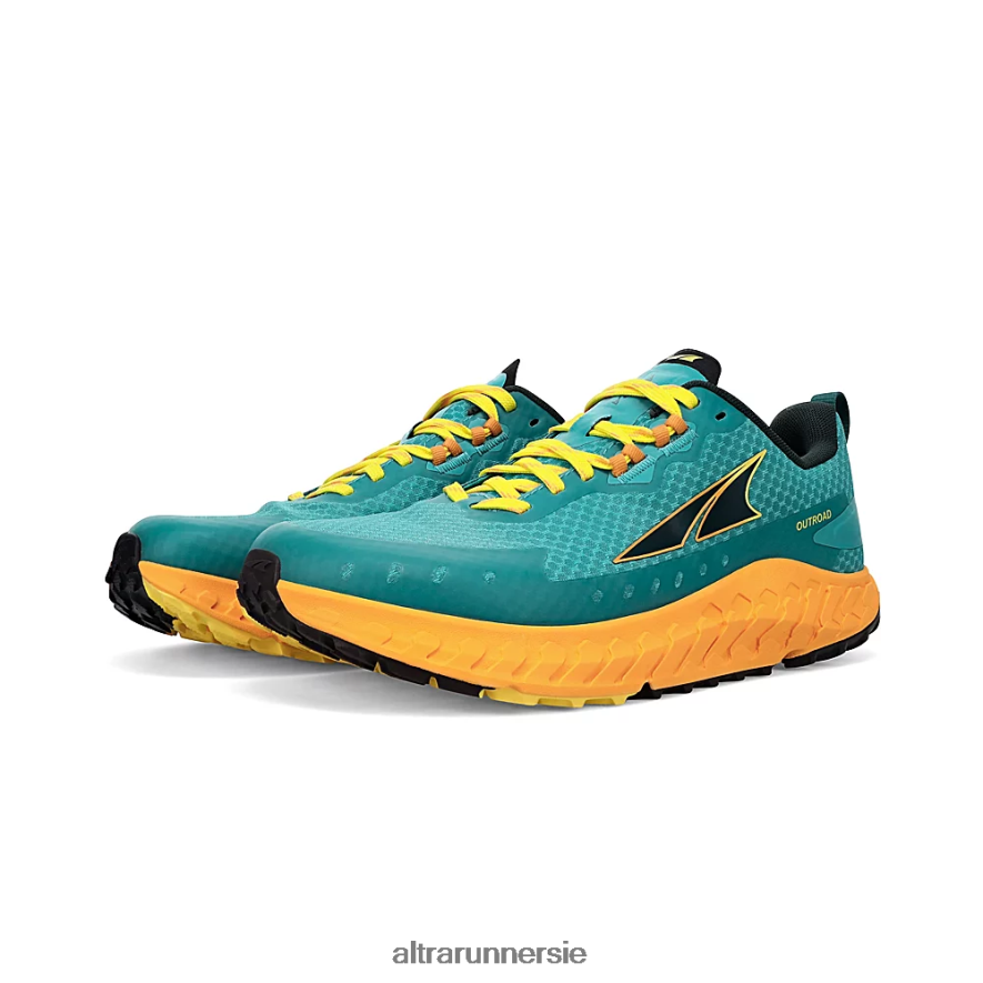 Altra ZZJJLB51 OUTROAD Women Trail Shoes Teal/Yellow