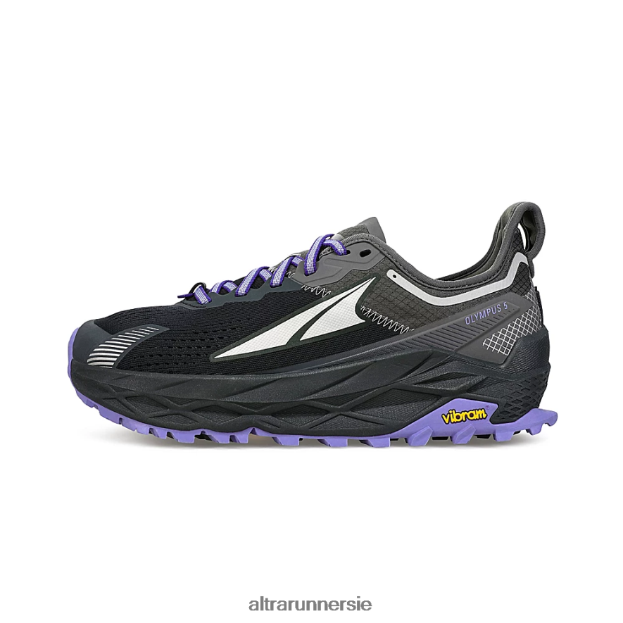 Altra ZZJJLB8 OLYMPUS 5 Women Trail Shoes Black/Gray - Click Image to Close